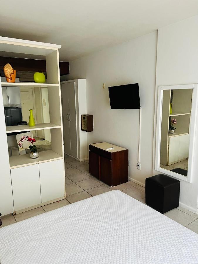 Belissimo Flat Direto Na Praia Da Barra - Flat Beira Mar No Circuito Do Carnaval Salvador Exterior foto