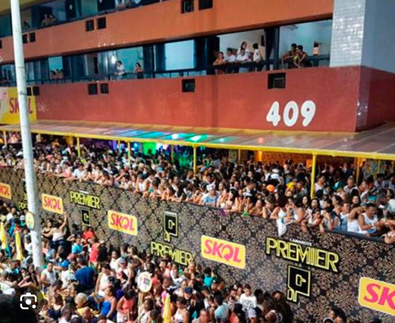 Belissimo Flat Direto Na Praia Da Barra - Flat Beira Mar No Circuito Do Carnaval Salvador Exterior foto